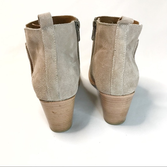 Frye Genuine Suede Ankle Boots / Booties Size 9 - Picture 3 of 8